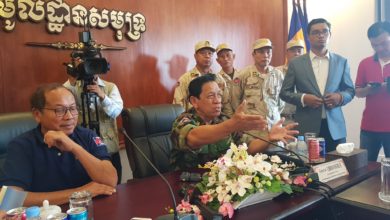 Photo of Media Eyewitness Cambodia’ Navy Base with no Chinese Military
