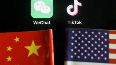 Photo of បម្រាមលោក ត្រាំ លើកម្មវិធី WeChat និង TikTok ចិនគម្រាមសងសឹក