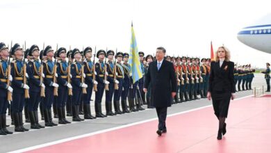 Photo of លោក Xi Jinping ប្រធានរដ្ឋចិនផ្ញើលិខិតអបអរសាទរចំពោះការបើក “ព្រឹតិ្តការណ៍នៃការផ្លាស់ប្តូររវាងប្រជាជននិងប្រជាជនចិន-រុស្ស៊ី