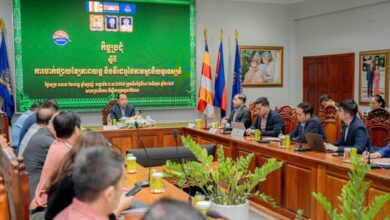 Photo of រដ្ឋមន្ត្រីក្រសួងព័ត៌មាន ស្នើដល់សមាគមសារព័ត៌មាន ចូលរួមជាមួយរាជរដ្ឋាភិបាលលើការផ្សព្វផ្សាយព័ត៌មានឲ្យមានប្រភពច្បាស់លាស់