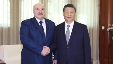 Photo of លោក Xi Jinping ប្រធានរដ្ឋចិនជួបពិភាក្សាជាមួយលោក Alexander Lukashenkoប្រធានាធិបតីបេឡារុស