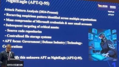 Photo of ក្រុមAPTរបស់សហរដ្ឋអាមេរិក”NightHawk”ត្រូវបានរកឃើញថាបានវាយប្រហារយូរអង្វែងលើវិស័យសំខាន់ៗរបស់ចិន