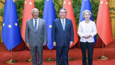 Photo of នាយករដ្ឋមន្ត្រីចិនចូលរួមបើកកិច្ចជំនួបថ្នាក់ដឹកនាំចិននិងសហភាពអឺរ៉ុបលើកទី២៥