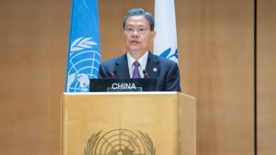 Photo of លោកZhao Lejiចូលរួមសន្និបាតប្រធានសភាពិភលោកលើកទី៦​ ដែលបើកធ្វើឡើងនៅវិមានPalace of Nationsក្រុងហ្សឺណែវ