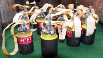 Photo of Survey, Marking and Clearance cluster munitions: in the past 5 days war, Thailand has used the cluster munitions by fired through 155mm. Each 155mm