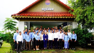 Photo of អ្នកនាំពាក្យក្រសួងព័ត៌មានណែនាំដល់មន្ត្រីរាជការមន្ទីរព័ត៌មានខេត្តព្រះសីហនុគិតគូរពីការបណ្ដុះបណ្ដាលធនធានមនុស្សឱ្យឆ្លើយតបទៅនឹងតម្រូវការការងារសម័យឌីជីថល