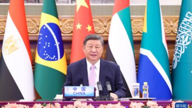 Photo of លោកXi Jinpingអញ្ជើញចូលរួមកិច្ចប្រជុំកំពូលប្រទេសBRICSនិងថ្លែងសុន្ទរកថាគន្លឹះតាមអនឡាញ