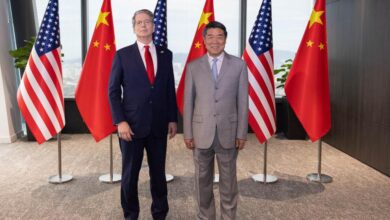 Photo of ប្រទេសចិន និងសហរដ្ឋអាមេរិកធ្វើកិច្ចពិភាក្សាផ្នែកសេដ្ឋកិច្ច និងពាណិជ្ជកម្ម នៅទីក្រុងកូឡាឡាំពួរ ប្រទេសម៉ាឡេស៊ី