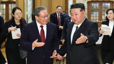 Photo of លោក Li Qiang ជួបពិភាក្សាការងារជាមួយលោក គីម ជុងអ៊ុន អគ្គលេខាធិការមជ្ឈិមបក្សពលករកូរ៉េខាងជើងនិងជាប្រធានក្រុមប្រឹក្សារដ្ឋកូរ៉េខាងជើង