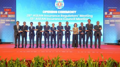 Photo of កម្ពុជាជាម្ចាស់ផ្ទះរៀបចំកិច្ចប្រជុំនិយ័តករធានារ៉ាប់រងអាស៊ាន លើកទី២៨ដើម្បីផ្លាស់ប្តូរមតិយោបល់ ចែករំលែកបទពិសោធន៍ពាក់ព័ន្ធនឹងការអភិវឌ្ឍចុងក្រោយនៃវិស័យធានារ៉ាប់រងក្នុងតំបន់