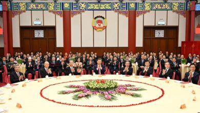 Photo of សភាប្រឹក្សានយោបាយប្រជាជនទូទាំងប្រទេសចិនធ្វើពិធីសំណេះសំណាលទទួលឆ្នាំថ្មីឆ្នាំសកល លោក Xi Jinping ថ្លែងសុន្ទរកថាគន្លឹះ