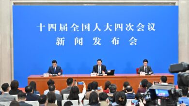 Photo of កិច្ចប្រជុំលើកទី ៤ នៃមហាសន្និបាតសភាតំណាងប្រជាជនទូទាំងប្រទេសចិននីតិកាលទី ១៤ នឹងបើកនៅព្រឹកថ្ងៃទី ៥ ខែមីនា រយៈពេល៨ថ្ងៃ