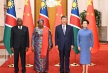 Photo of លោក Xi Jinping ប្រធានរដ្ឋចិនជួបពិភាក្សាការងារជាមួយលោកស្រីNdetwa ប្រធានាធិបតីណាមីប៊ី
