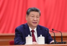 Photo of លោកXi Jinping ផ្ញើសារលិខិតអបអរសាទរជូនលោក គីម ជុងអ៊ុនមេដឹកនាំកូរ៉េខាងជើង ក្នុងឱកាសខួបលើកទី ៧៨ នៃថ្ងៃបុណ្យជាតិកូរ៉េខាងជើង